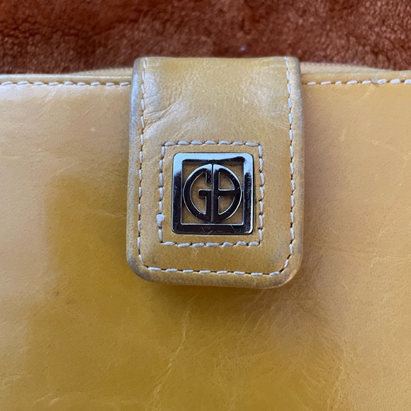 Yellow Leather Wallet - Picture 2 of 9